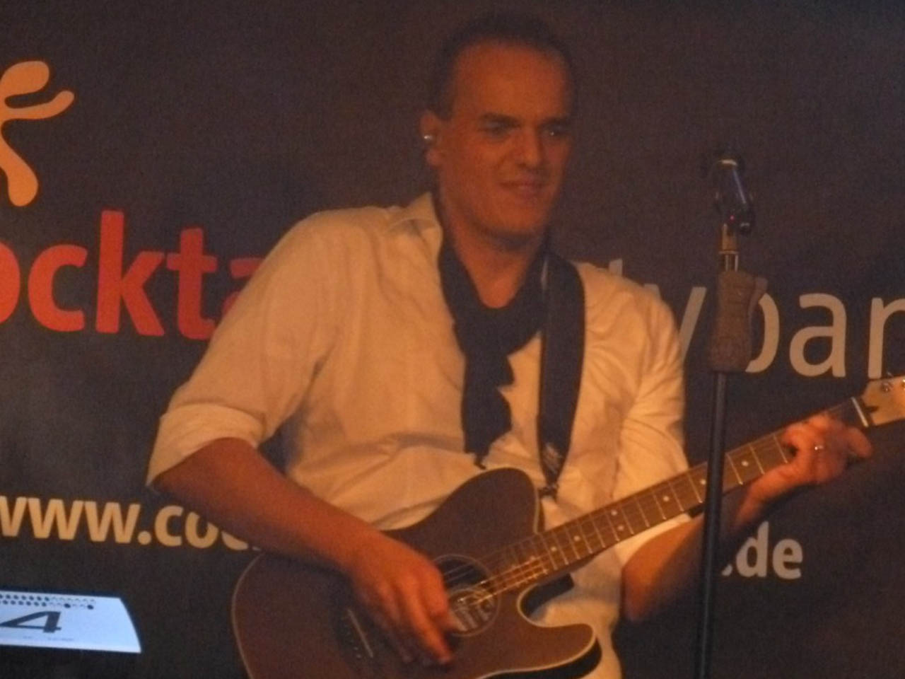 Frontmann meiner Partyband Cocktail von 2007-2020